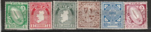 Ireland 1940 various values to 6d mounted mint