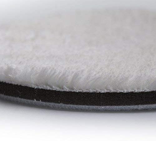 Microfiber Heavy Cutting Pad 7" Compounding Disc for Fast Cut with Less Labor