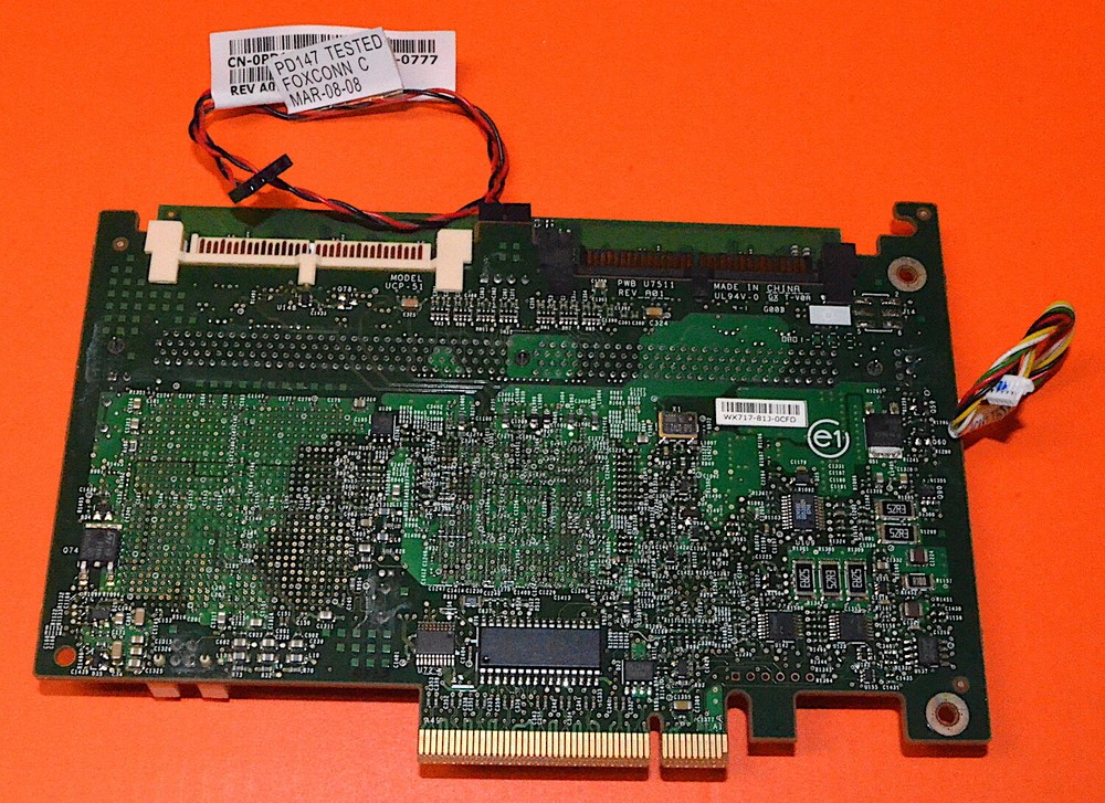 Dell UCP-51 PCI-e SAS Raid Controller With 256MB Cache *Used*