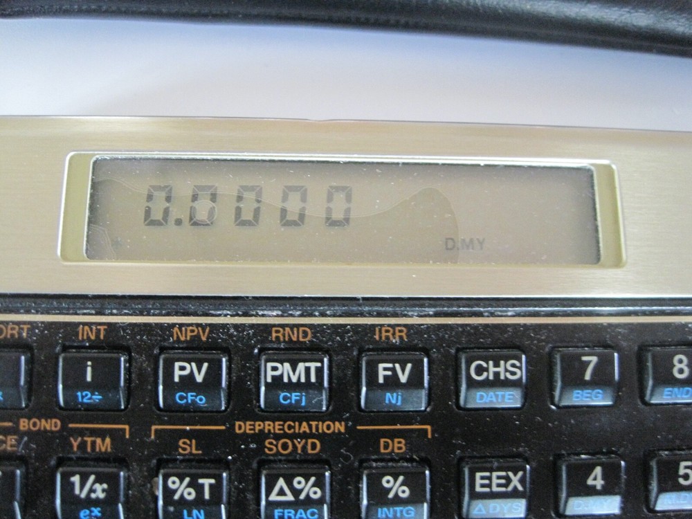 HP 12C Calculator Finance