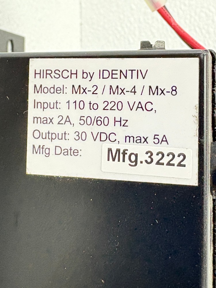 HIRSCH MX-2 / MX-4 / MX-8 MX CONTROLLER CONTROL PANEL BOX SWITCHING POWER SUPPLY