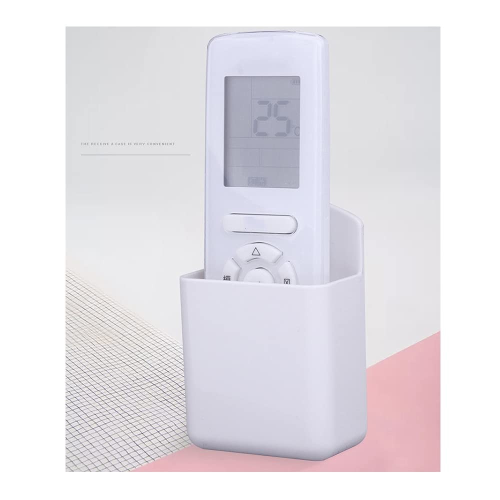 Wall Mount Remote Control Holder 2 PCS Media Player Controller Caddy Box Small