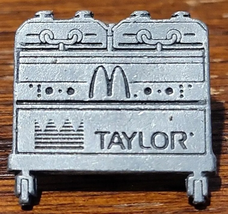 Vintage McDonald's Taylor Dairy Lapel Pin