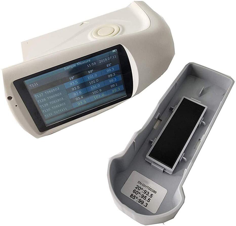 Three Angle Gloss Meter with Angle 20°/60°/85° 0-1000GU Interface USB/RS-232