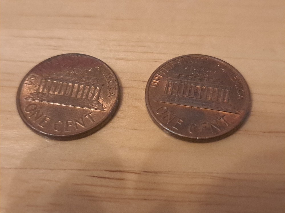 1986 And 1988 D Error Pennies