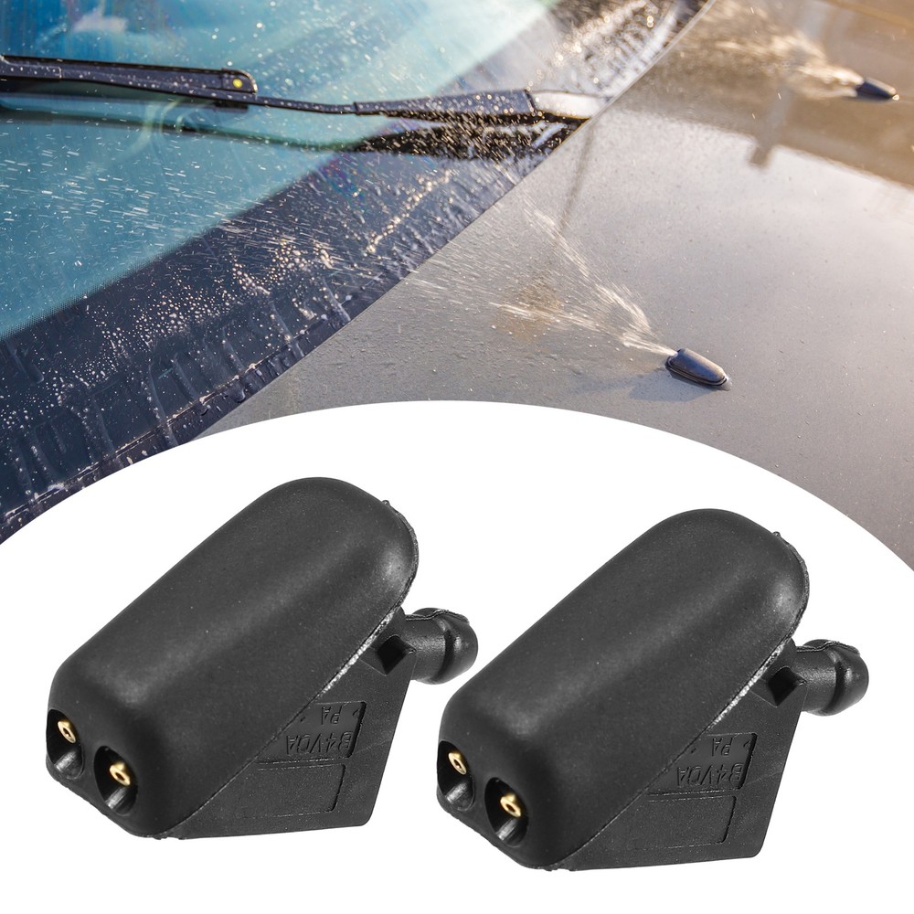 Car Front Windshield Wiper Washer Nozzle Spray Jet TWO Custom for Mini Cooper