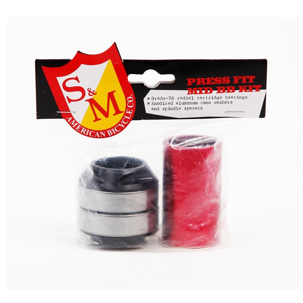 S&M Bikes Mid Bottom Bracket 24mm Kit
