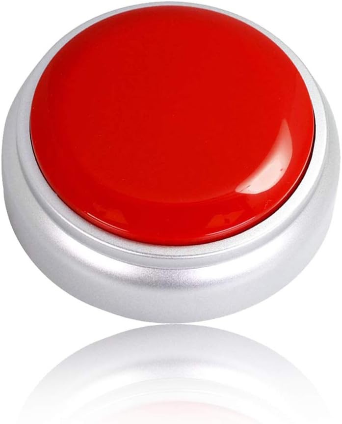 Sound Button- 30 Seconds Custom Recordable Talking Button-Record & Playback...