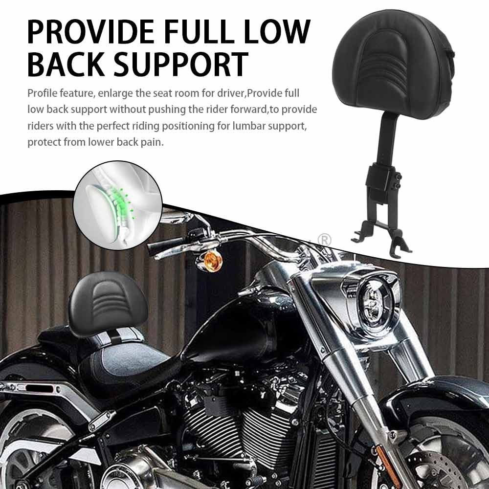Driver Rider Backrest w/Mounting Hardware For Indian Chieftain Limited 2017-2025