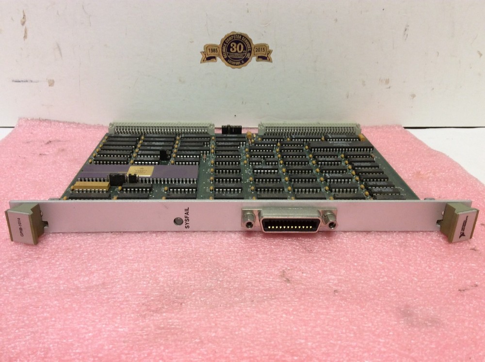 National Instruments VME module SysFail GPIB-1014 assy# 180155 controller card