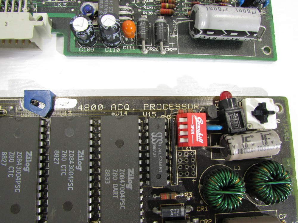 LOT OF (2) BMI BASIC MEASURING INSTRUMENTS 4800 ACQ PROCESSOR BOARD