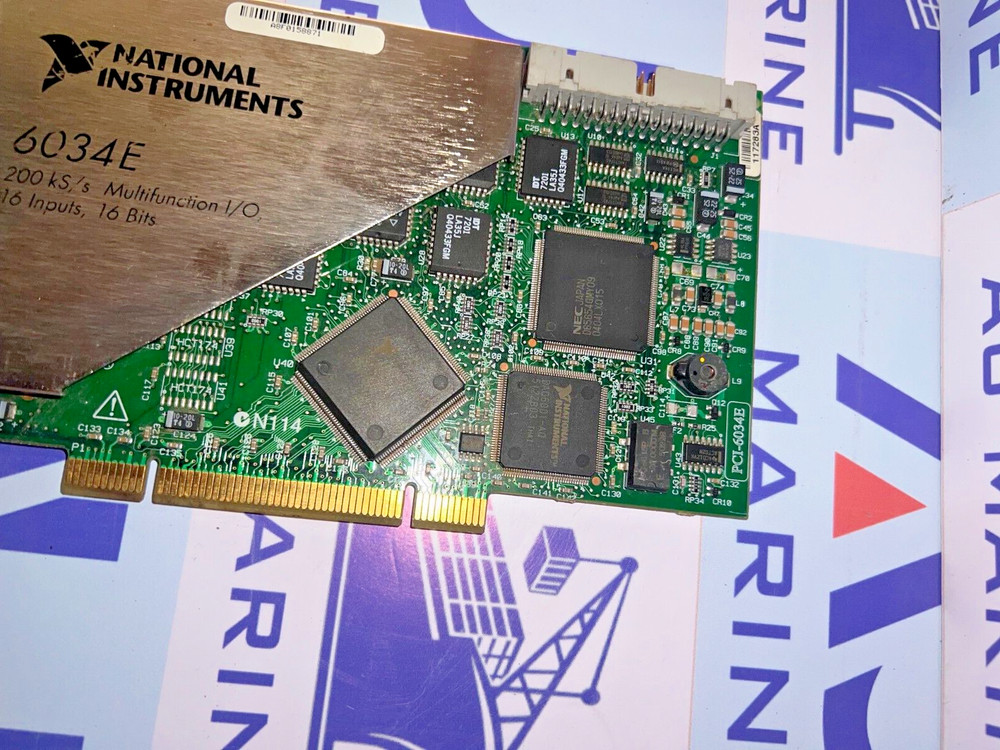 National instruments PCI-6034E NISAQ Card, 16 bit Analog input, Multifunction