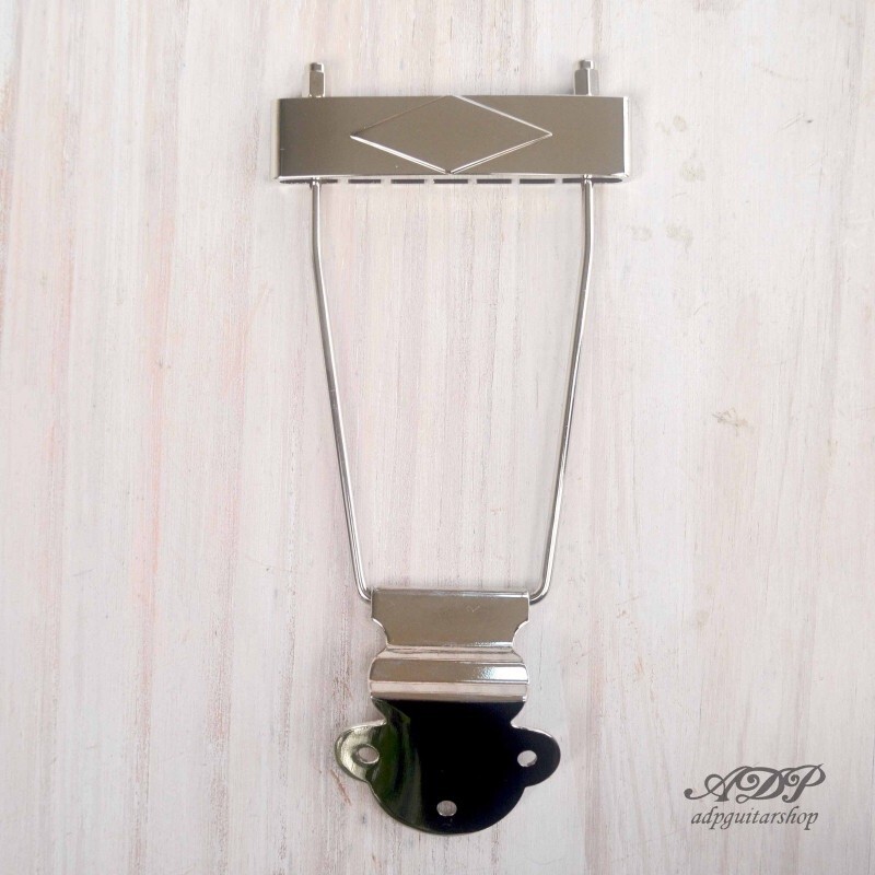 WD® Replacement TrapezeTailpiece For Gibson®, Nickel