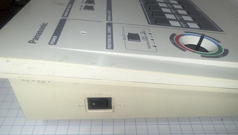 Panasonic Model WJ-MX20 Digital AV Mixer Untested