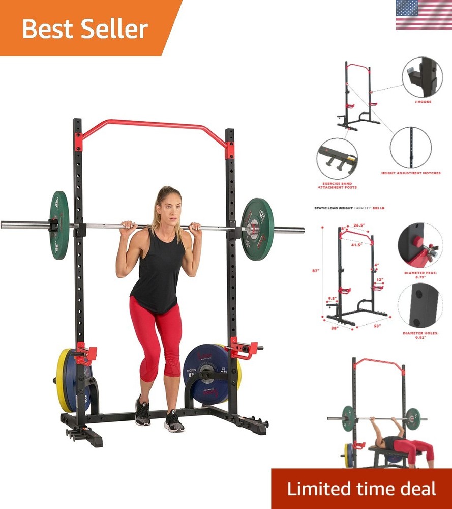 Versatile Strength Training Home Gym with Adjustable Incline Bench & Pull-Up Bar