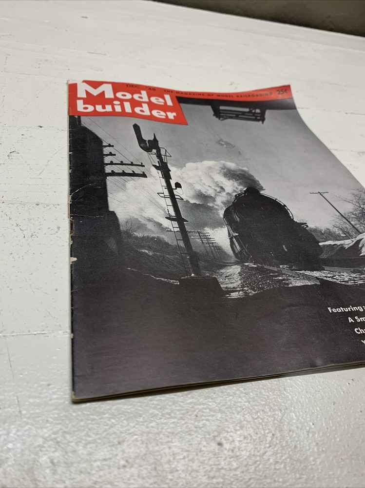 Model Builder 1948 December Lionel Train Magazine