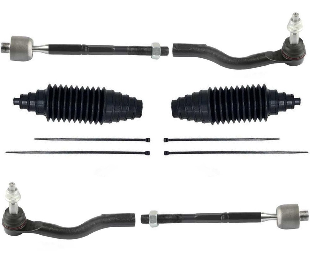 Front Inner and Outer Tie Rods For Chrysler Pacifica 2017 2018 2023 2024 2025
