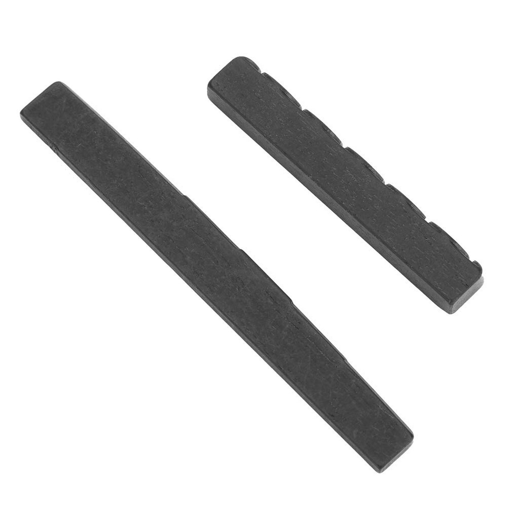 Guitar Nut and Saddle, 6 String Acoustic Guitar Ebony Bone Bridge Saddle and ...