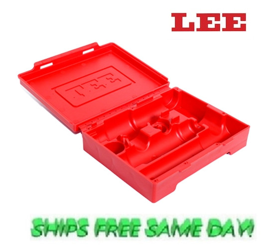 Lee Precision Red 4 Die Storage Case NEW! # 90422