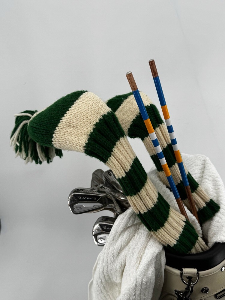 Golf Hickory Alignment Sticks Blue Yellow White