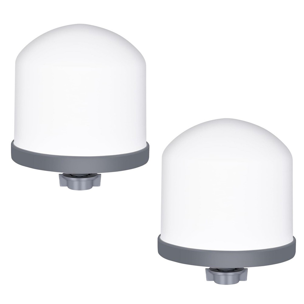 Ceramic Water Filter Cartridges 2 Pack 0.2 Micron for Gravity Fed Countertop