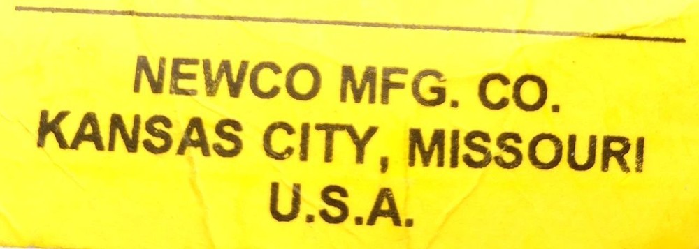 Newco 1/4" Bronze Combination Cable Clamp & Thimble