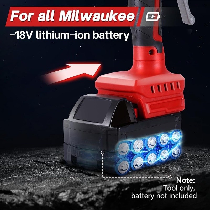 18V Tile Vibration Tool Adjustable Speed Strong Suction 110lbs Capacity New