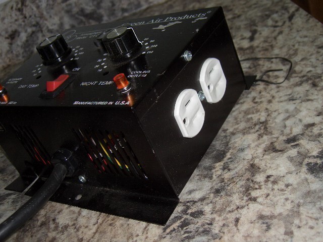 Green Air Products atmospheric controller ct-ct-1p untested powers up