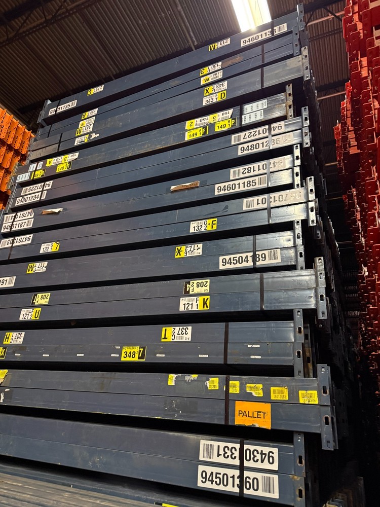 Used T Bolt Beam 96"L x 4" -Blue