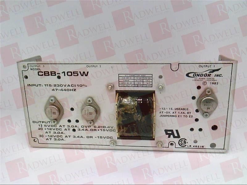 SL POWER ELECTRONICS CBB-105W / CBB105W (USED)