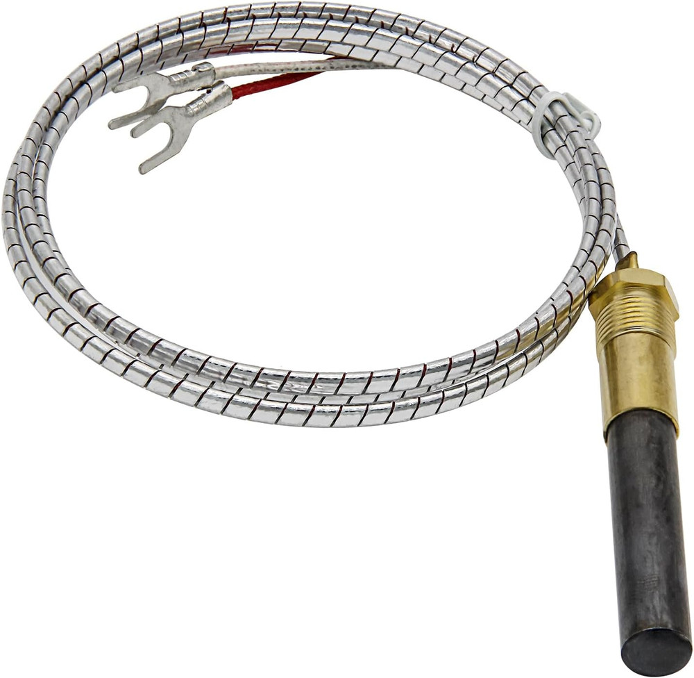 36" Thermopile Generator, 750mV Q313A for Gas Fireplaces & Water Heaters