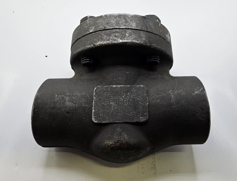 Bonney Forge 1-1/4" 237633-0011 Class 800 Piston Check Valve, Socket Weld