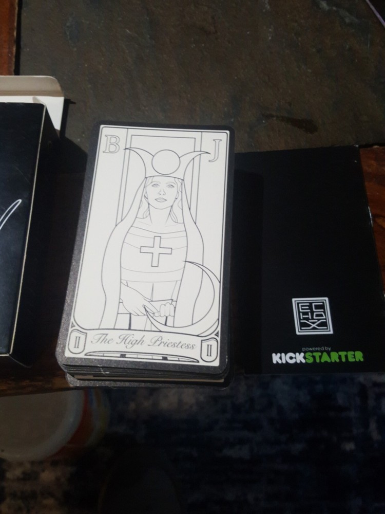 Echo Chernik Color Your Own Tarot Card Deck - Signed Kickstarter Edition