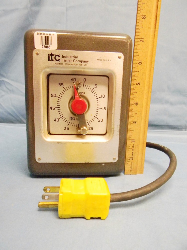 ITC Industrial Timer Company PAB-60S Industrial 60 Second Interval Timer