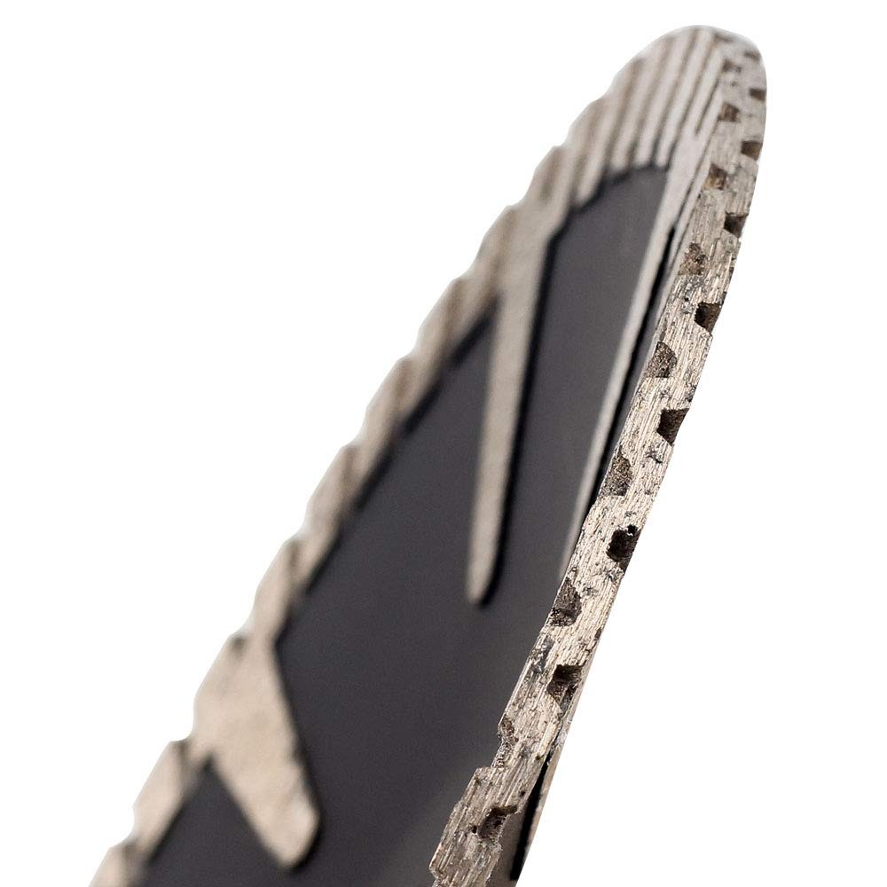 5 inch Diamond Concave Cutting Blade for Granite Black