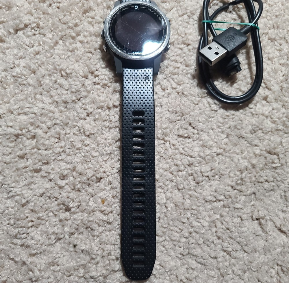 Garmin Fenix 5S Silver - USED - READ DESCRIPTION!