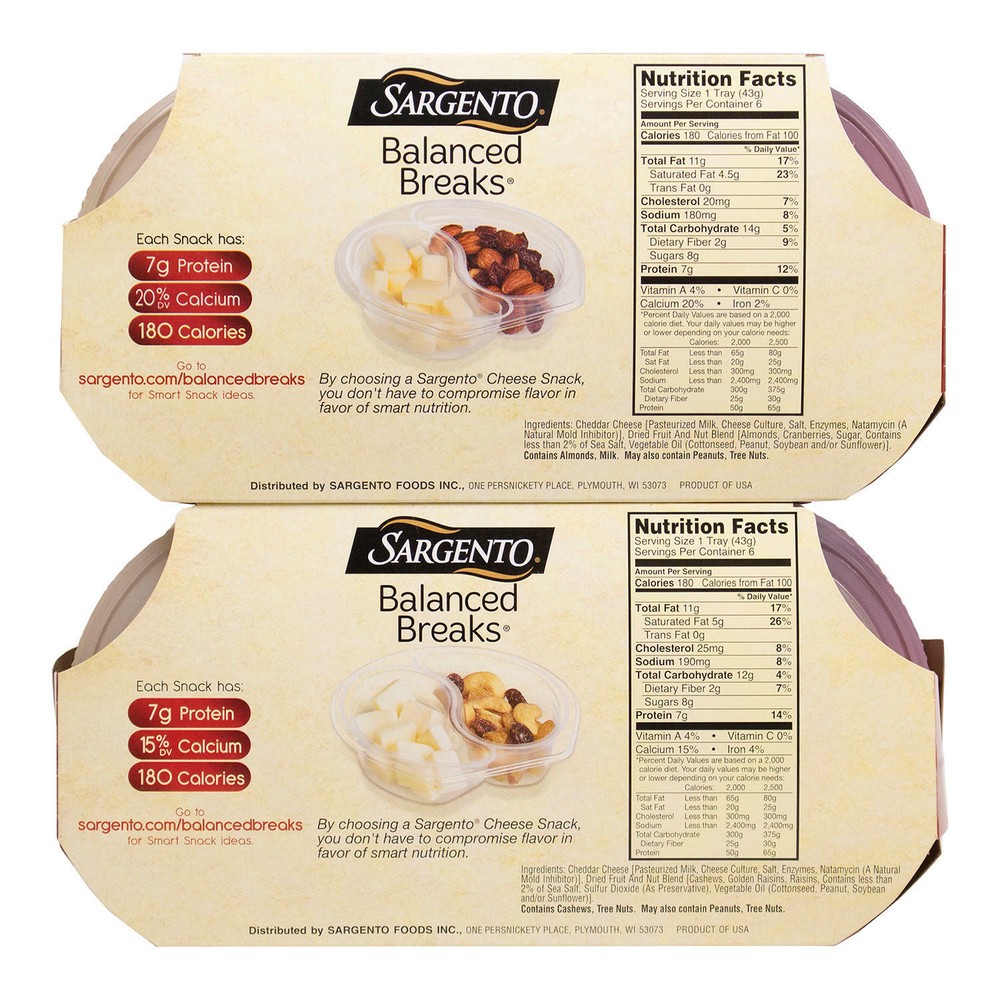 Sargento Balanced Breaks (12 ct.)