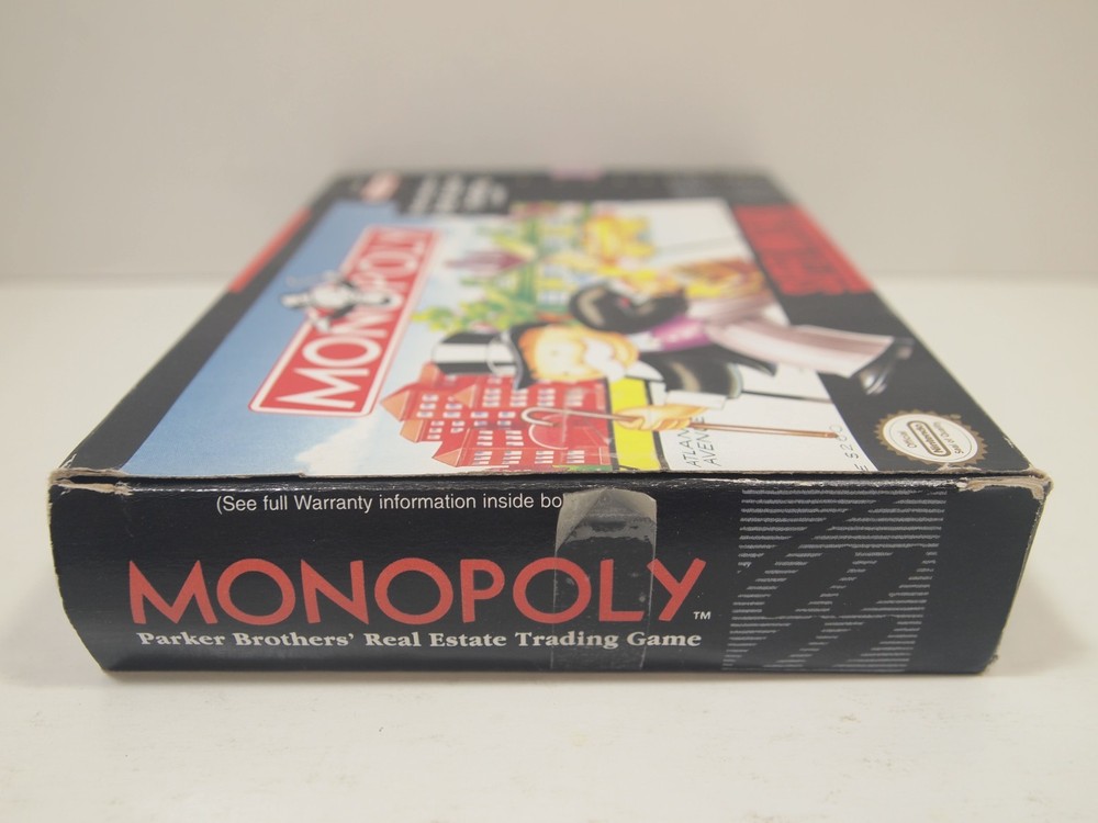 Monopoly (Super Nintendo | SNES) Authentic BOX ONLY