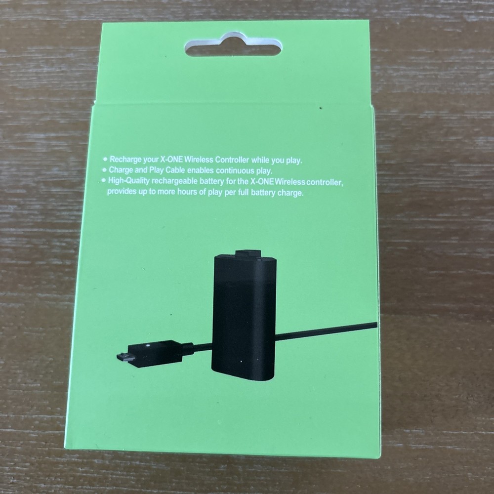 XBOX ONE Play and Charge Kit Rechargeable Battery & Charging Cable For Microsoft