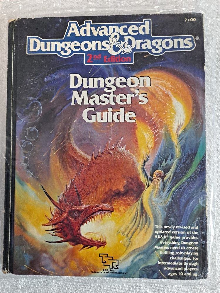 Advanced Dungeons And Dragons #2100 Dungeon Masters Guide
