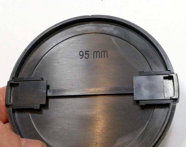 95mm Front Lens cap , snap on type