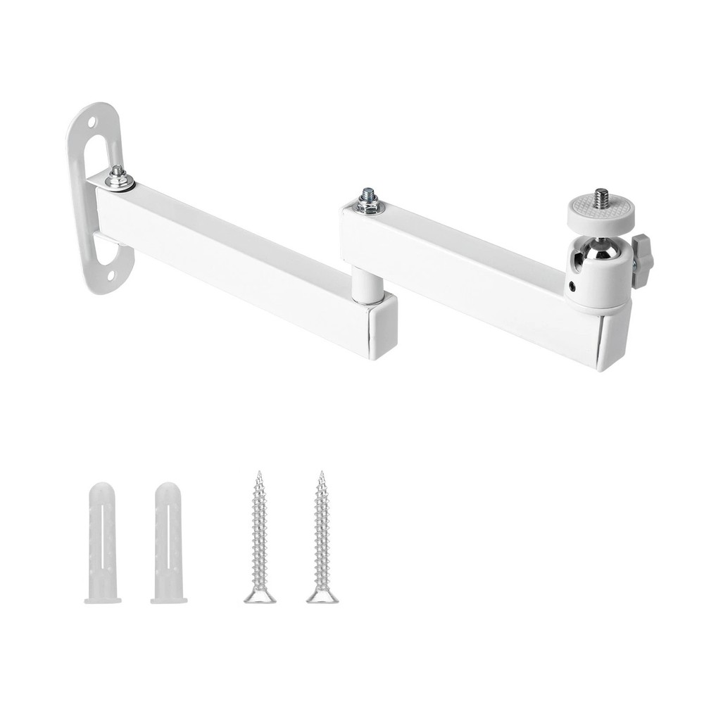 Wall Ceiling Mount Bracket Foldable for Camera Projector Light 90° Up Down Tilt