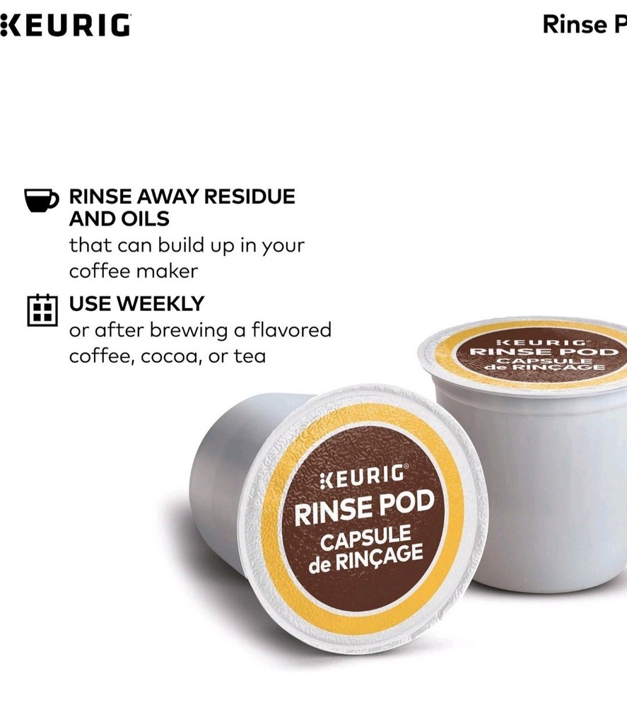 Keurig Brewer Cleanse Kit For Maintenance Includes Descaling Solution &...