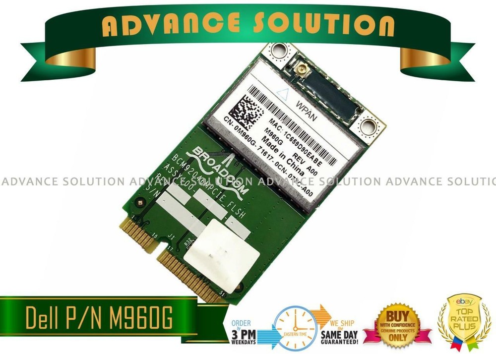 New Dell Wireless 370 Bluetooth Card Module M960G for Latitude E6400 E4300 E6500