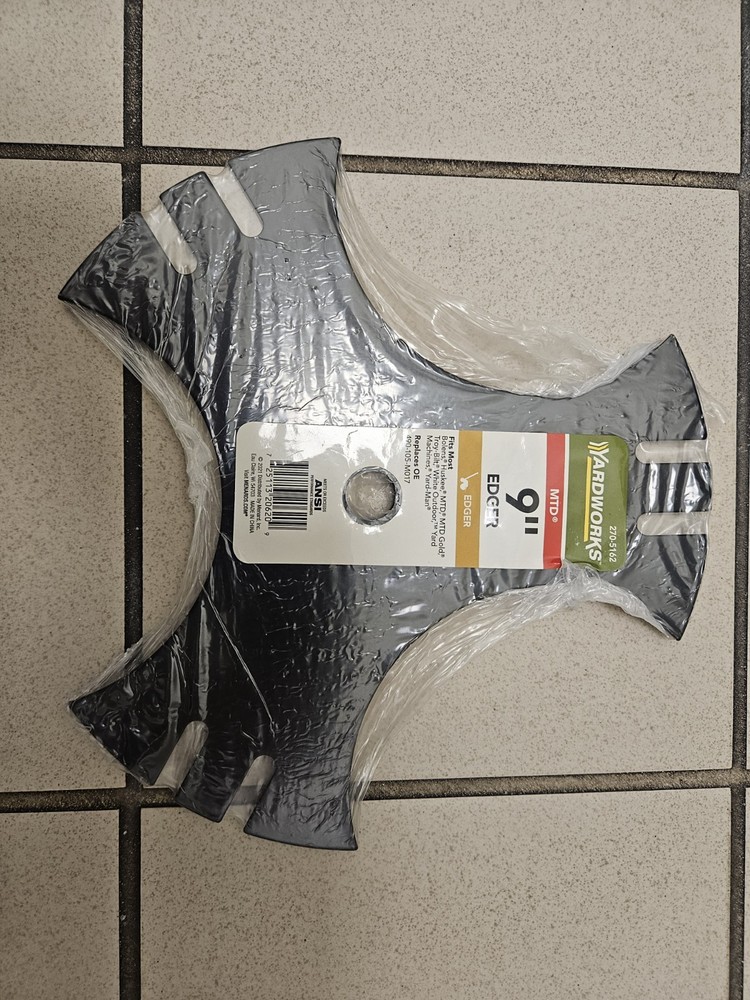 Yardworks Trimmer EDGER BLADE 9" 490-105-M017 FITS MTD EDGER