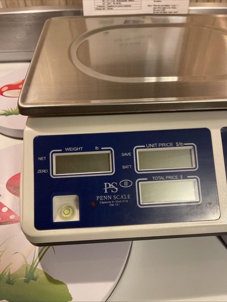 Penn Scale CM-101 30 lb Capacity Price Computing Scale Excellent Condition!!