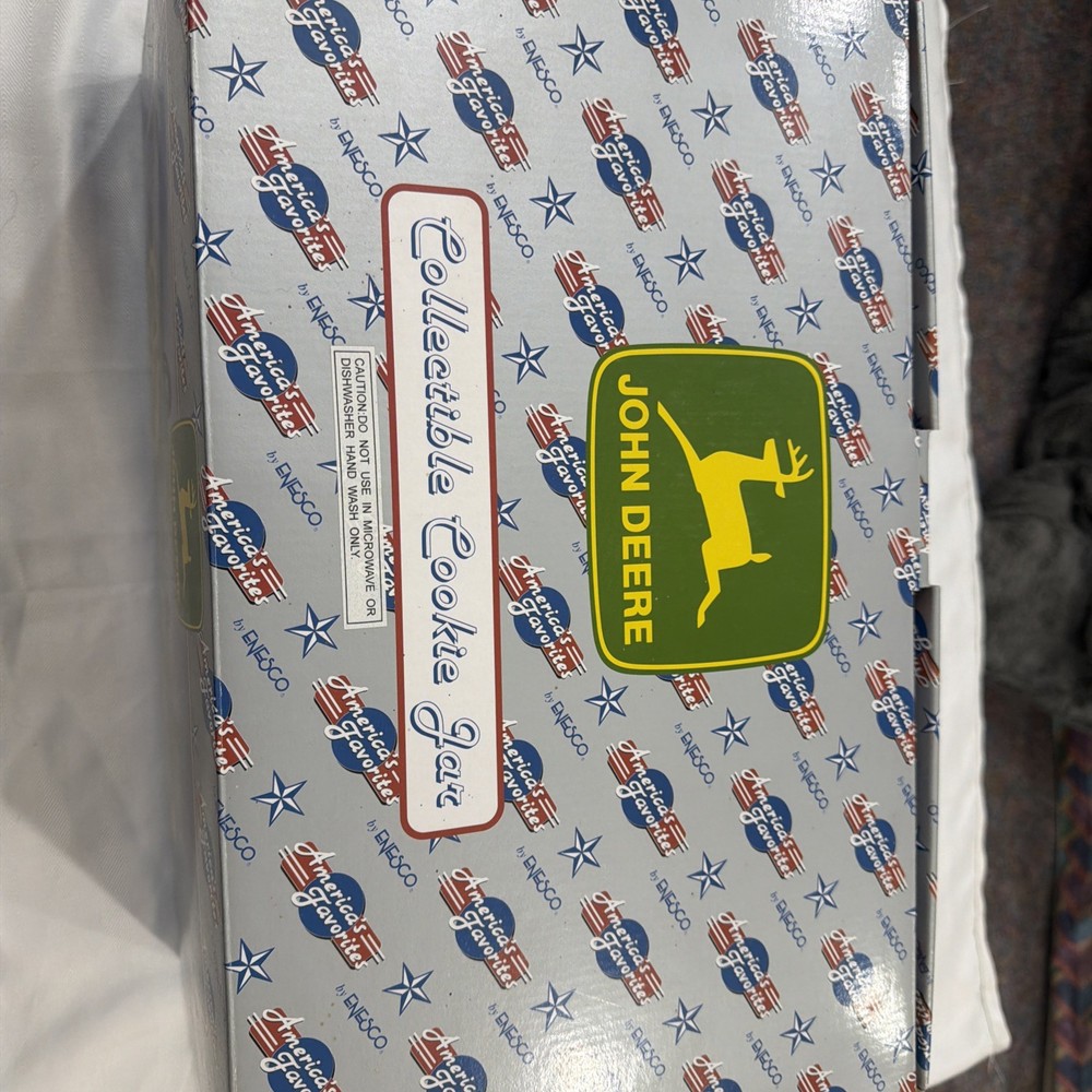 John Deere Collectible Cookie Jar, Still In Box