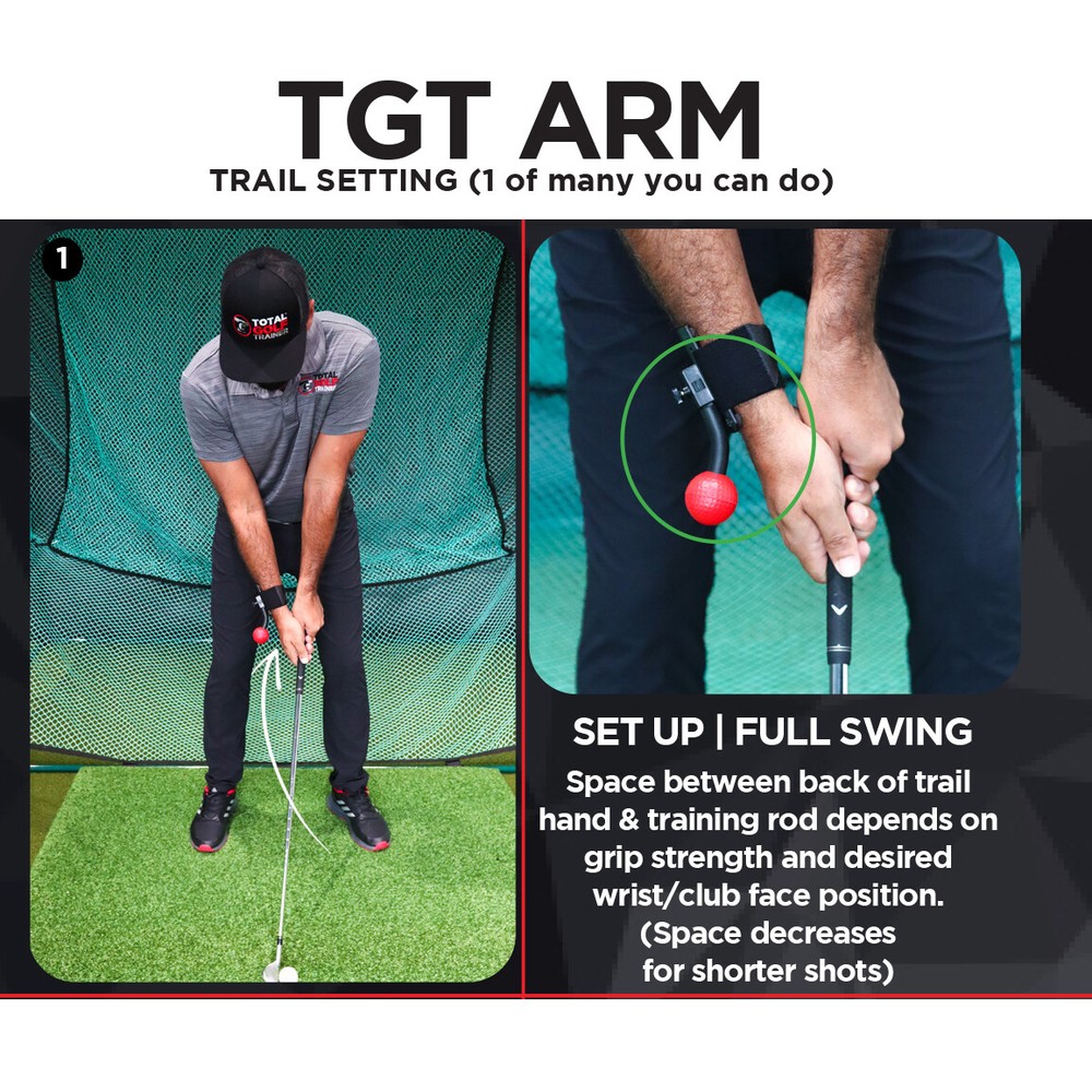 Total Golf Trainer Arm | TGT ARM | Golf Swing Training Aid