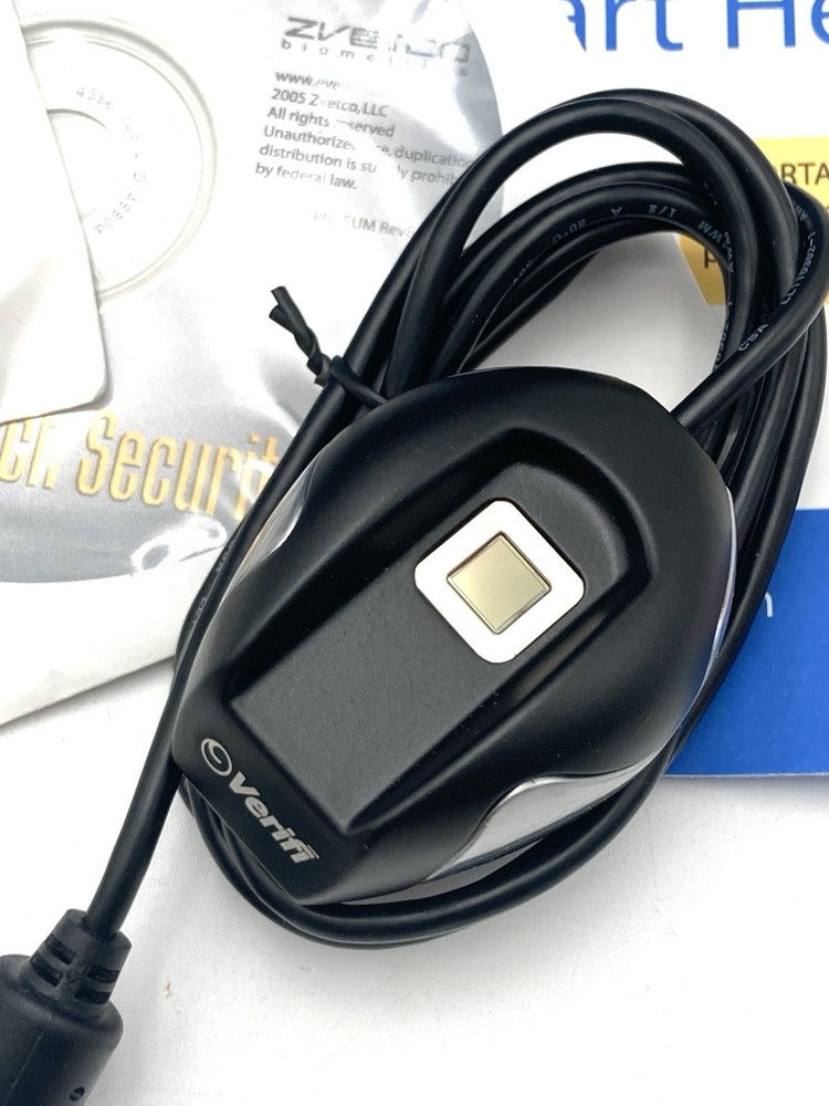 VERIFI P3400 Finger Touch Security Fingerprint Reader USB BIOMETRICS Computer