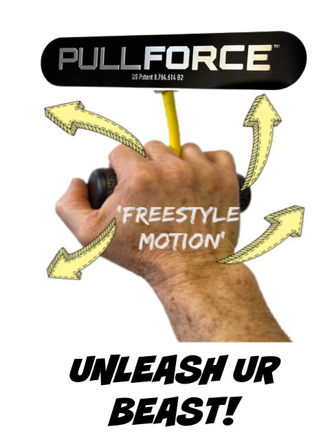 LPGmuscle PULL FORCE Double Handle Cable Machine Attachment